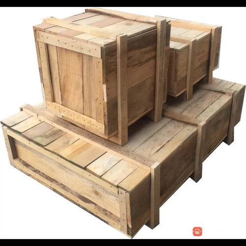 上海厂家定制大型设备包装木箱定做易碎品打包物流周转实木包装箱